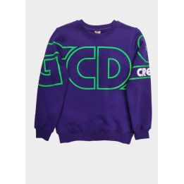 Felpa GCDS Bambini e ragazzi Viola - Autunno/Inverno