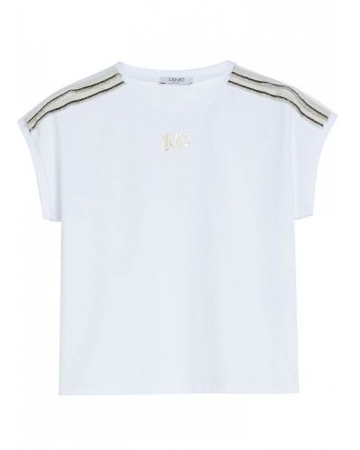 T-shirt Liu Jo Bambine e ragazze Bianco - Primavera/Estate