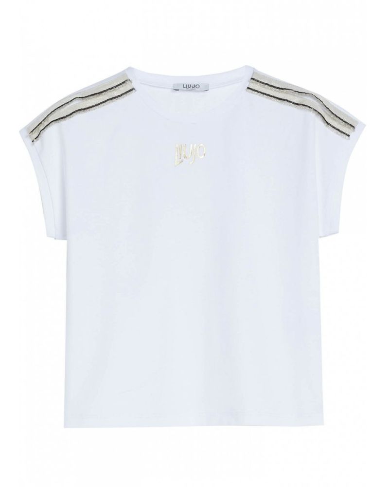 T-shirt Liu Jo Bambine e ragazze Bianco - Primavera/Estate