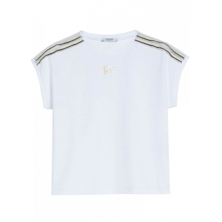 T-shirt Liu Jo Bambine e ragazze Bianco - Primavera/Estate