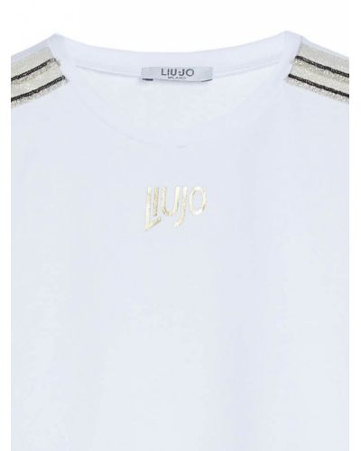 T-shirt Liu Jo Bambine e ragazze Bianco - Primavera/Estate