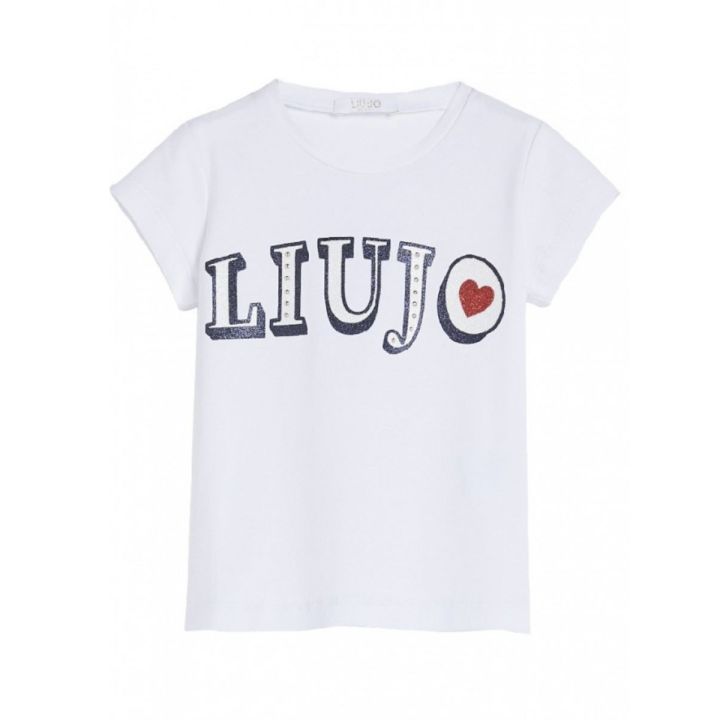 T-shirt Liu Jo Bambine e ragazze Bianco - Primavera/Estate