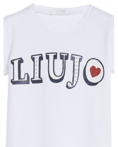 Liu Jo - T-shirt - Bambine e ragazze - KA2010-J5003-BIANCO