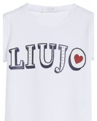 T-shirt Liu Jo Bambine e ragazze Bianco - Primavera/Estate