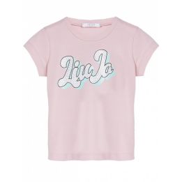 T-shirt Liu Jo Bambine e ragazze Rosa - Primavera/Estate