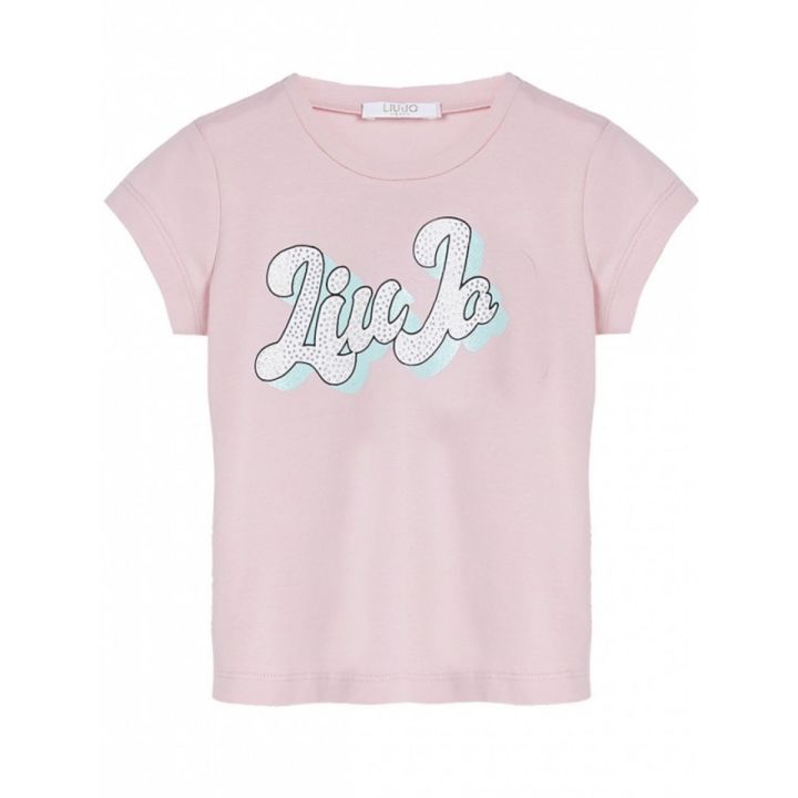 T-shirt Liu Jo Bambine e ragazze Rosa - Primavera/Estate
