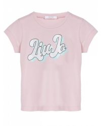 T-shirt Liu Jo Bambine e ragazze Rosa - Primavera/Estate