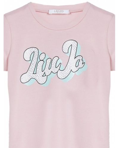 T-shirt Liu Jo Bambine e ragazze Rosa - Primavera/Estate