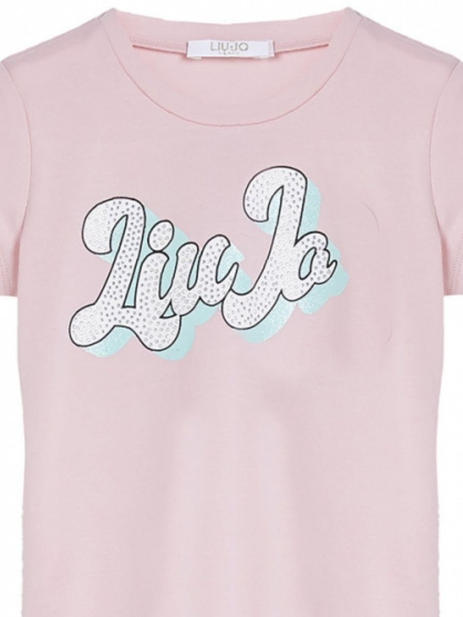 T-shirt Liu Jo Bambine e ragazze Rosa - Primavera/Estate