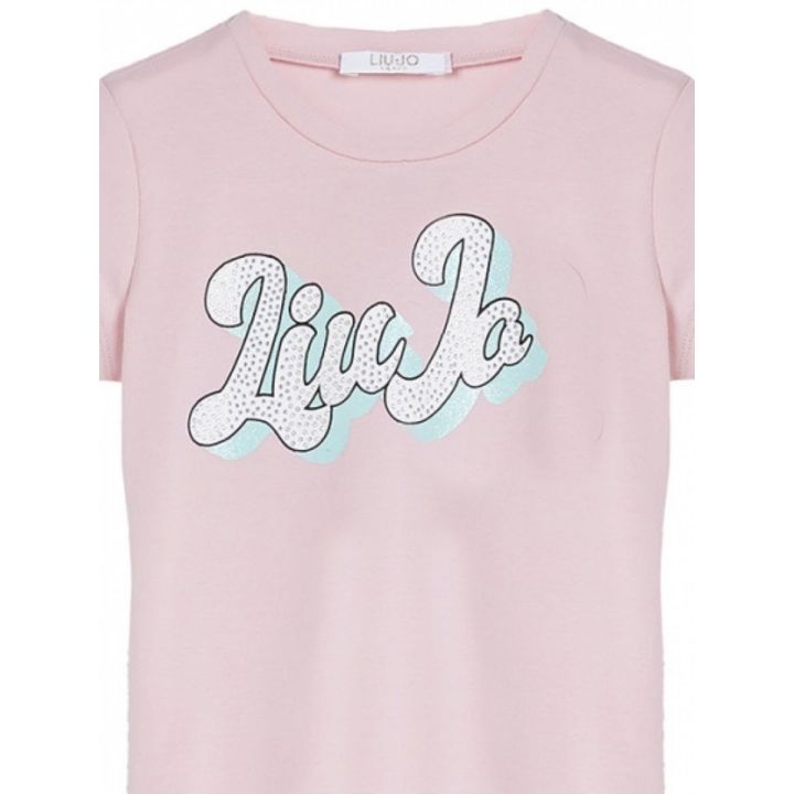 T-shirt Liu Jo Bambine e ragazze Rosa - Primavera/Estate