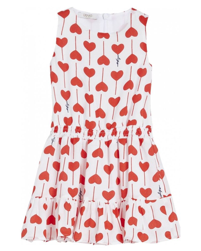 Abito Liu Jo Bambine e ragazze Bianco - Primavera/Estate