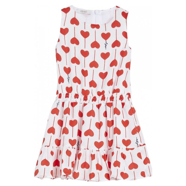 Abito Liu Jo Bambine e ragazze Bianco - Primavera/Estate