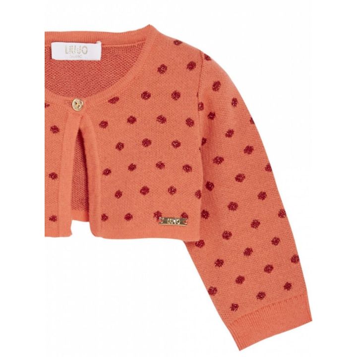 Cardigan Liu Jo Rosso Bimba | Tamaiti