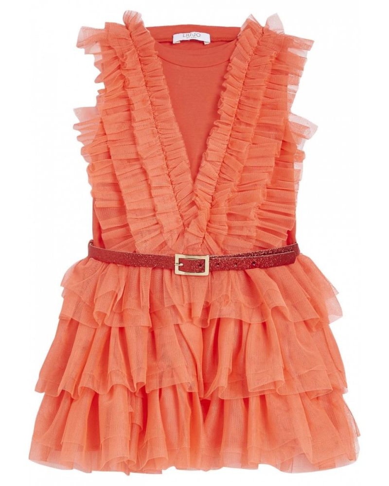 Abito Liu Jo Bambine e ragazze Rosso - Primavera/Estate