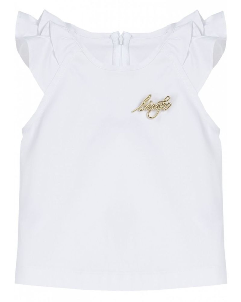 T-shirt Liu Jo Bambine e ragazze Bianco - Primavera/Estate