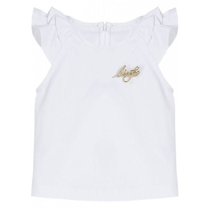 T-shirt Liu Jo Bambine e ragazze Bianco - Primavera/Estate