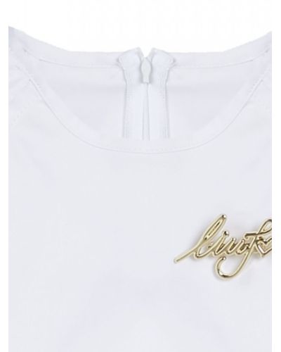 T-shirt Liu Jo Bambine e ragazze Bianco - Primavera/Estate