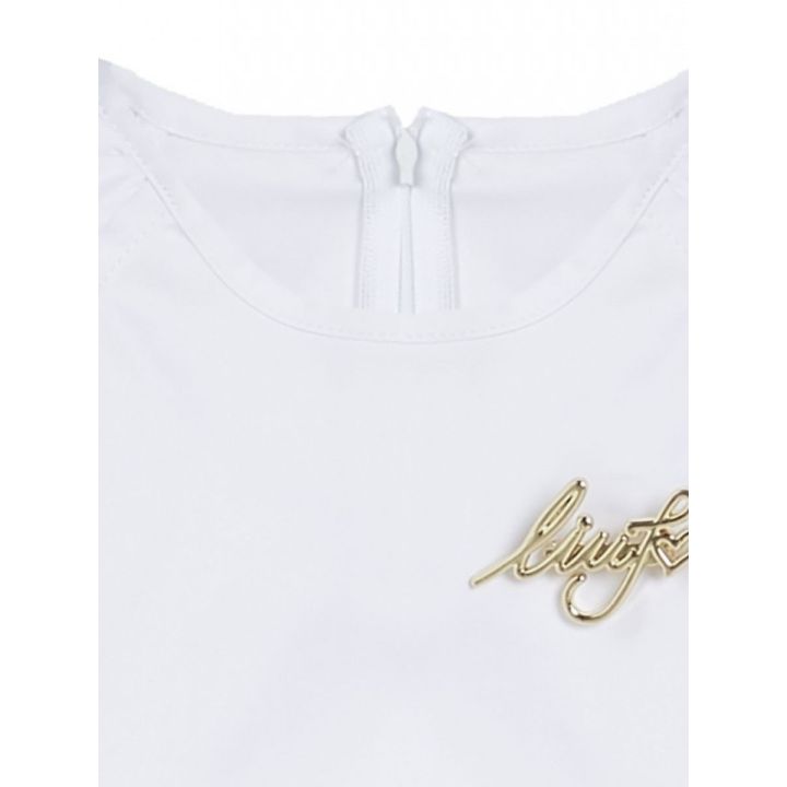 T-shirt Liu Jo Bambine e ragazze Bianco - Primavera/Estate
