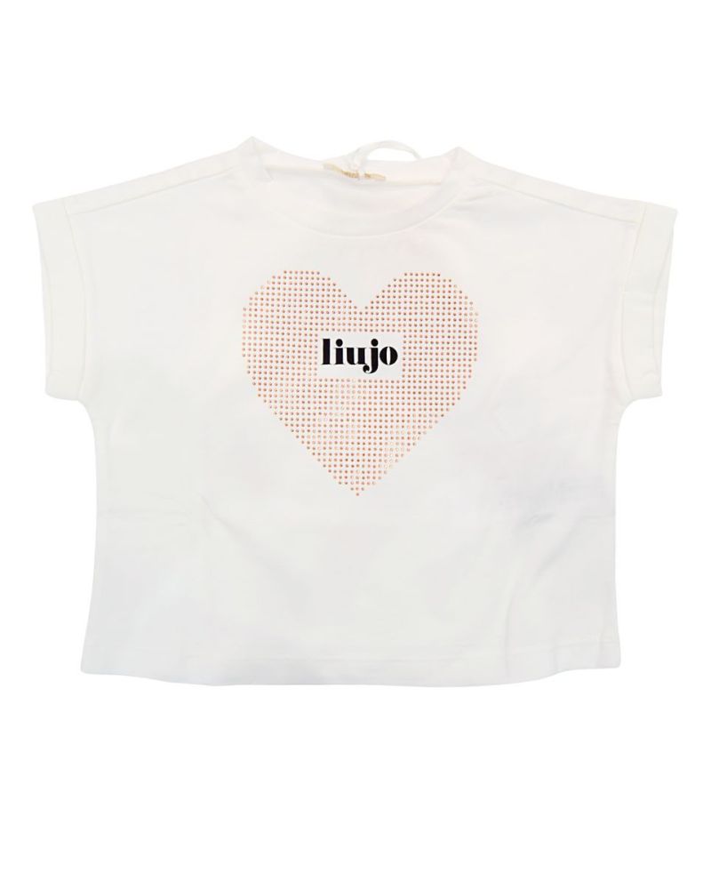 T-shirt Liu Jo Bambine e ragazze Rosa