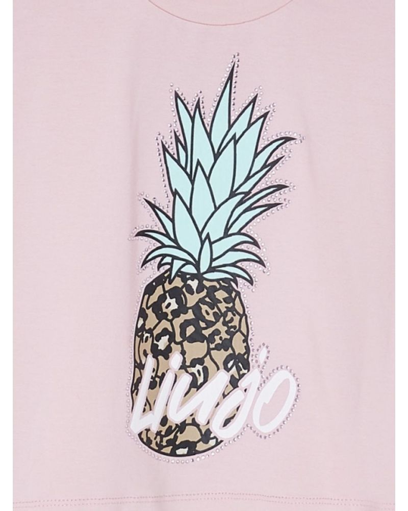 T-shirt Liu Jo Bambine e ragazze Rosa - Primavera/Estate