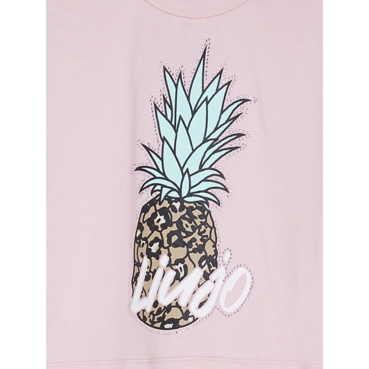 T-shirt Liu Jo Rosa Bambine E Ragazze | Tamaiti