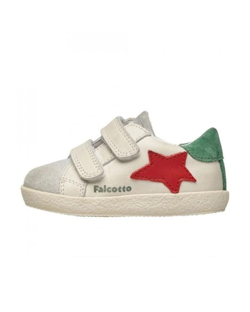 Sneakers Falcotto Unisex bambino Bianco