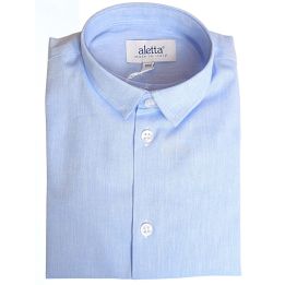 Camicia Aletta Bimbo Celeste