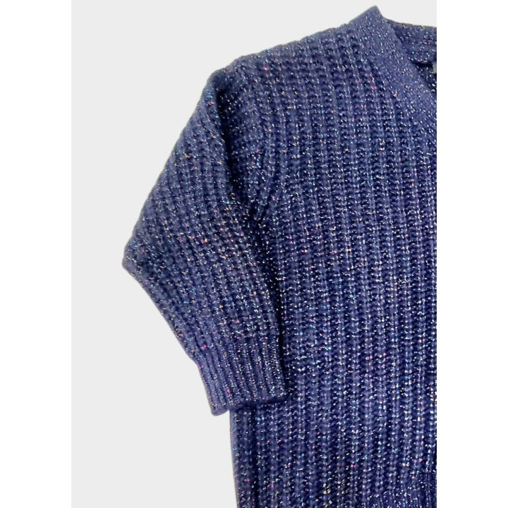 Cardigan Diesel Blu Bambine E Ragazze | Tamaiti