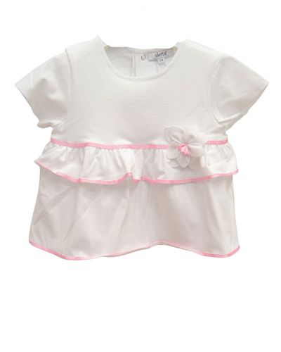 Top Aletta Bimba Bianco