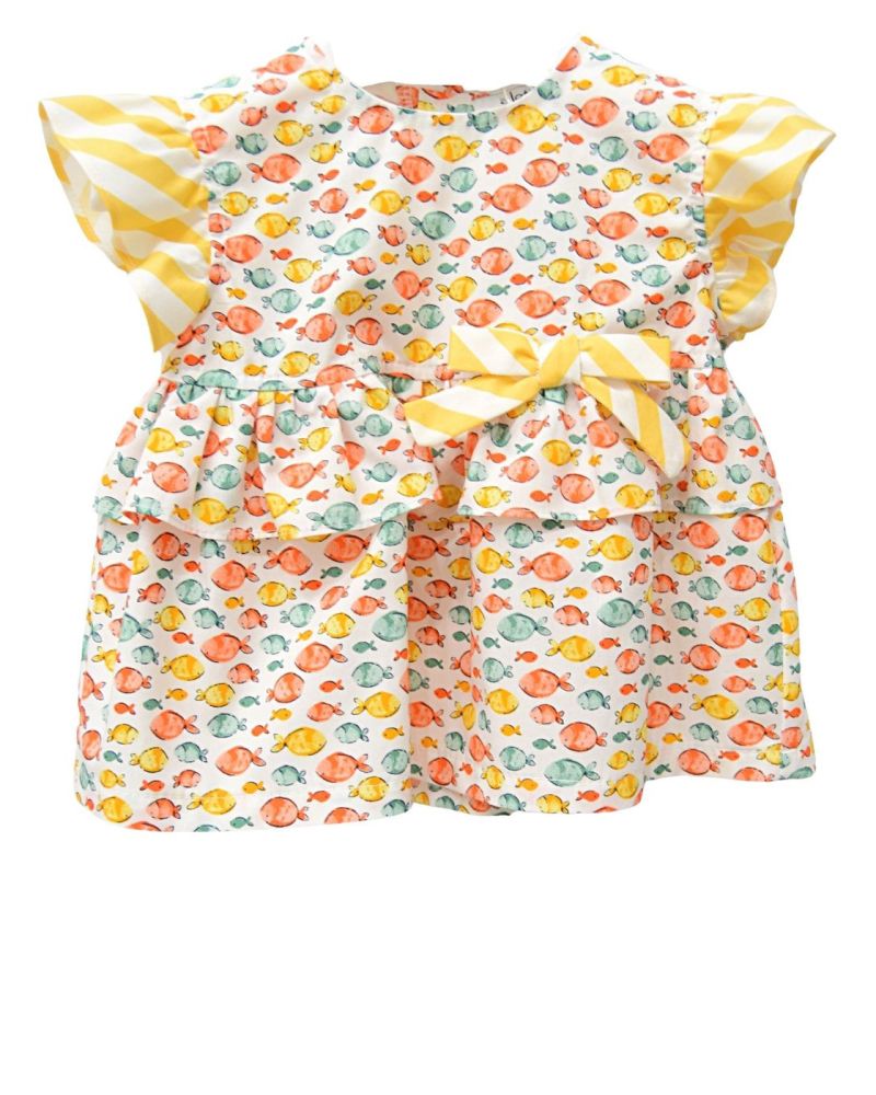 Top Aletta Bimba Multicolore