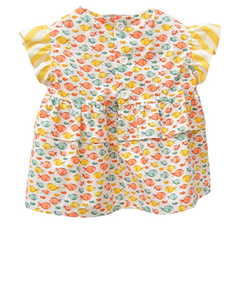 Top Aletta Bimba Multicolore - Primavera/Estate