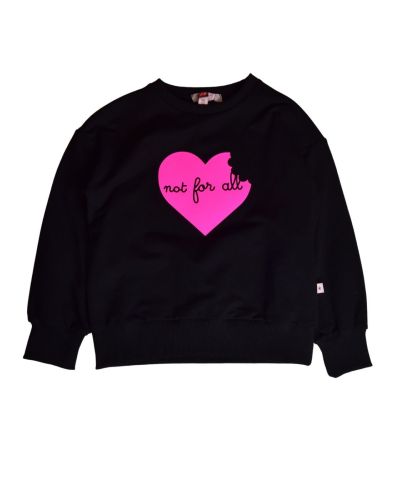 Felpa Kontatto Bambine e ragazze Nero