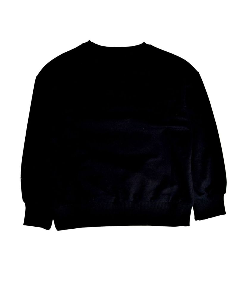 Felpa Kontatto Bambine e ragazze Nero - Primavera/Estate