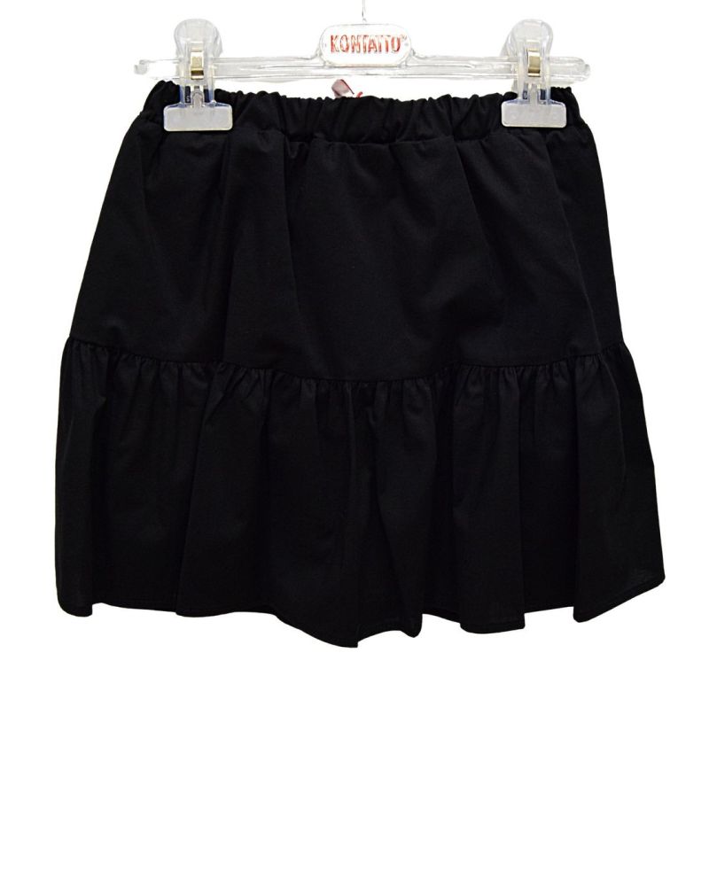 Gonna Kontatto Bambine e ragazze Nero