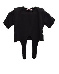 T-shirt Kontatto Bambine e ragazze Nero