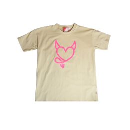 T-shirt Kontatto Bambine e ragazze Beige