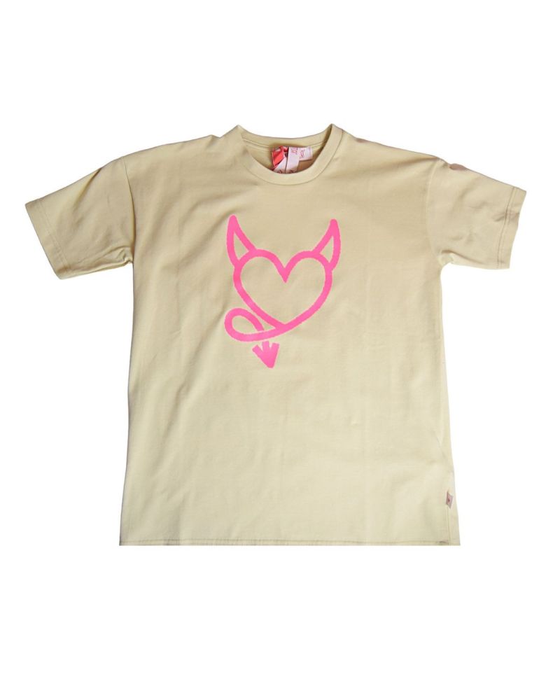 T-shirt Kontatto Bambine e ragazze Beige
