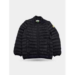 Giubbotto Ciesse Piumini 100 grammi nero da bambino vista frontale