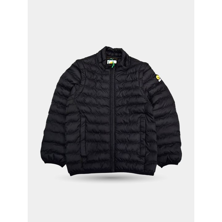Giubbotto Ciesse Piumini 100 grammi nero da bambino vista frontale