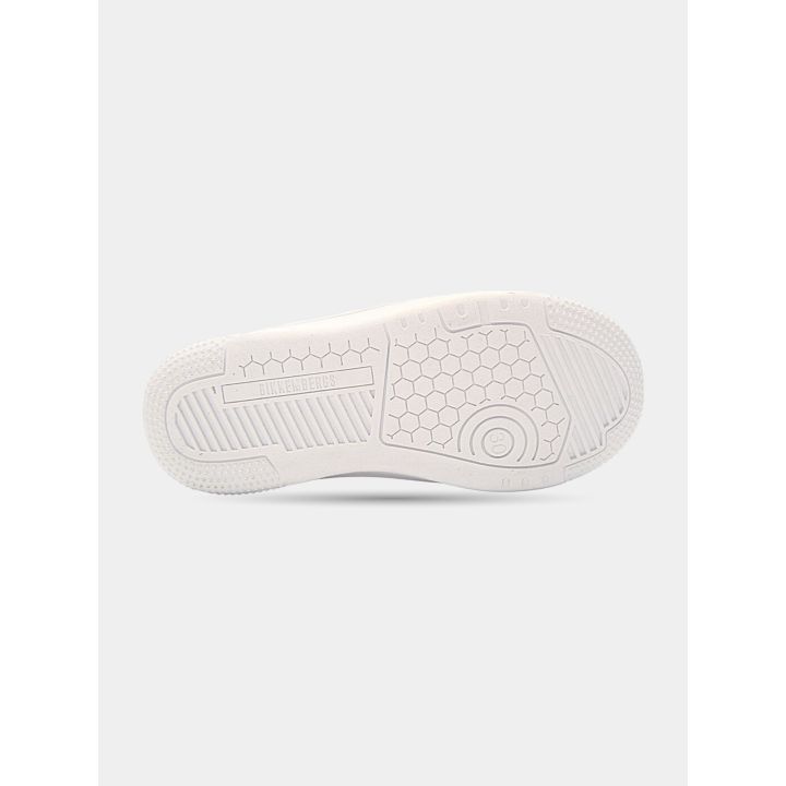 Suola bianca delle sneakers Bikkembergs blu