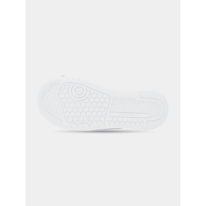 Suola bianca a nido d'ape delle sneakers Bikkembergs bianche