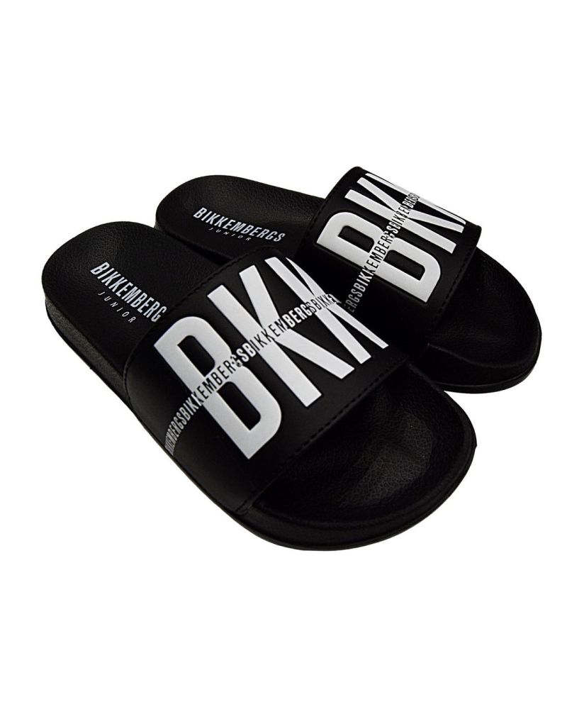 Ciabatte Bikkembergs Bambini e ragazzi Nero - Primavera/Estate