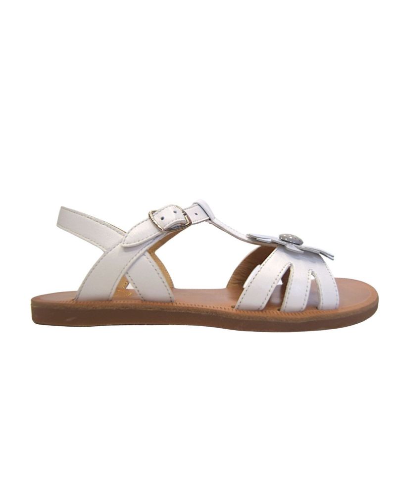 Sandalo Pom D'Api Bambine e ragazze Bianco