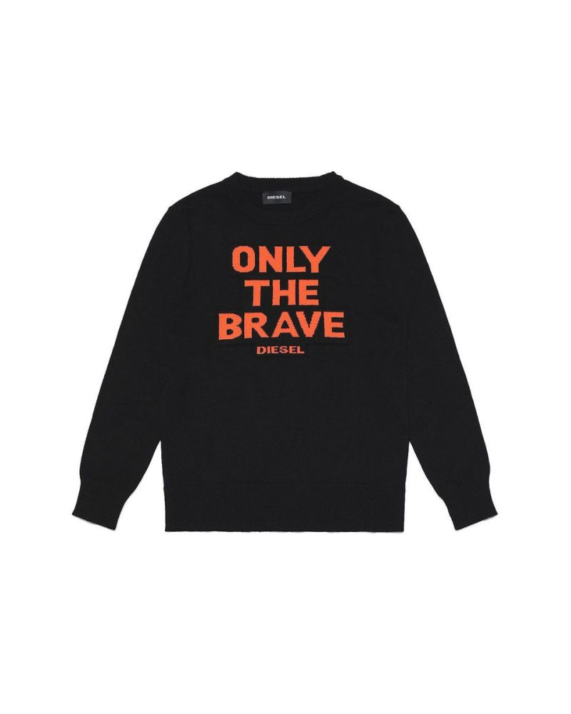 Maglia Diesel Bambini e ragazzi Nero