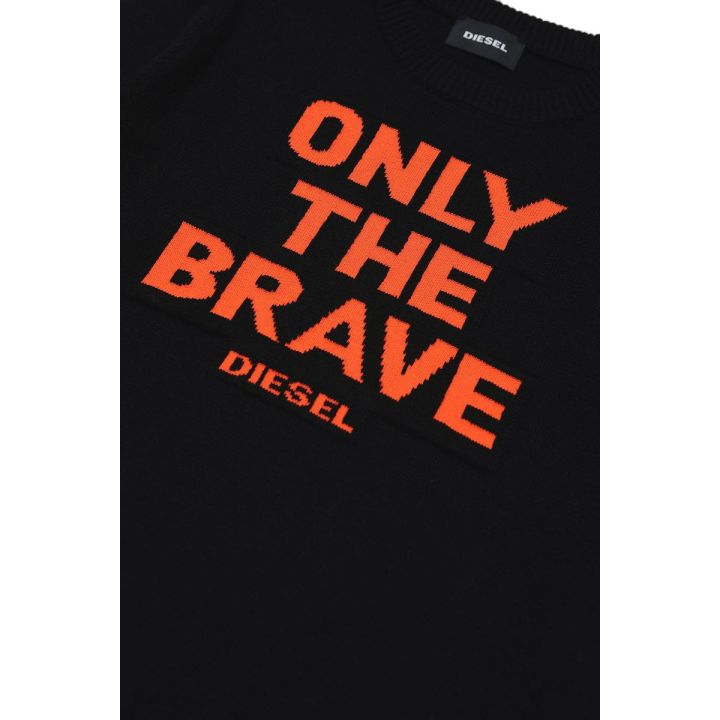 Maglia Diesel Bambini e ragazzi Nero - Autunno/Inverno
