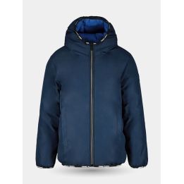 Giubbotto reversibile Ciesse Piumini da bambino, lato blu navy, vista frontale