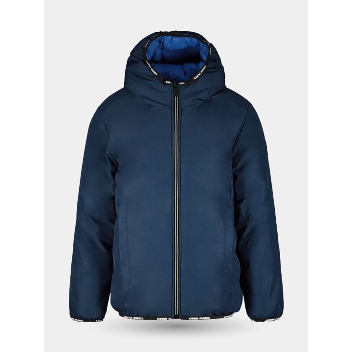 Giubbotto reversibile Ciesse Piumini da bambino, lato blu navy, vista frontale