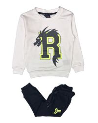 Tuta John Richmond Bambini e ragazzi Multicolore HBA22005CF-O-WHT-BLK