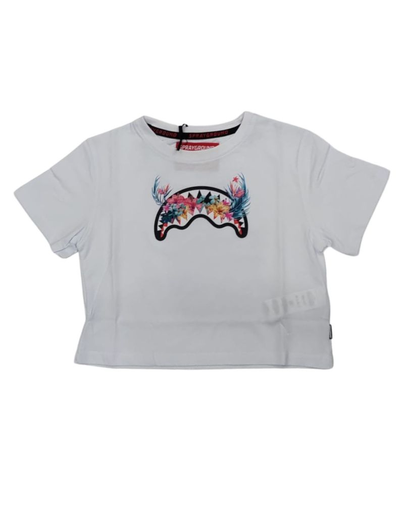 T-shirt Sprayground Bambine e ragazze Bianco