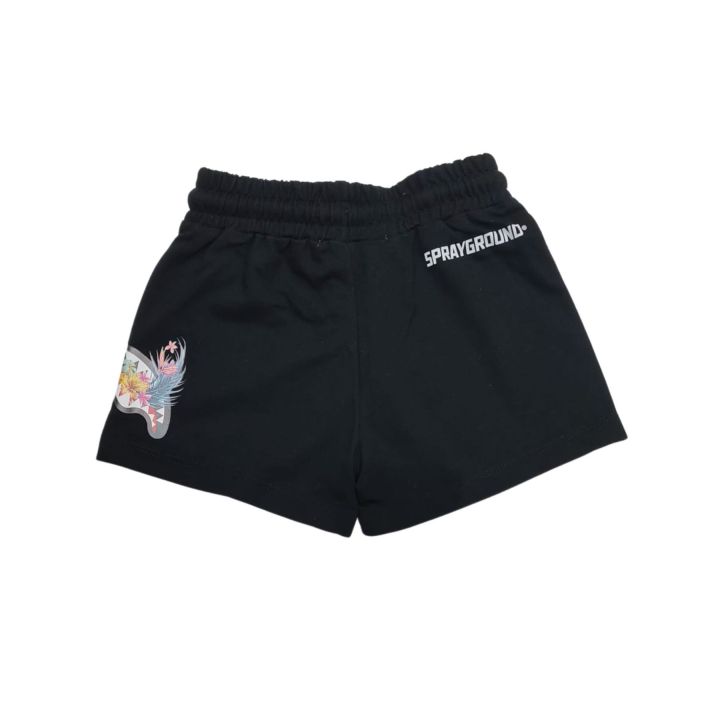 Short Sprayground Nero Bambine E Ragazze | Tamaiti